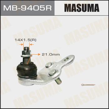 MASUMA MB-9405R - Шаровая опора, несущий / направляющий шарнир autospares.lv