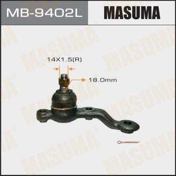 MASUMA MB-9402L - Шаровая опора, несущий / направляющий шарнир autospares.lv