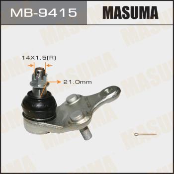 MASUMA MB-9415 - Шаровая опора, несущий / направляющий шарнир autospares.lv