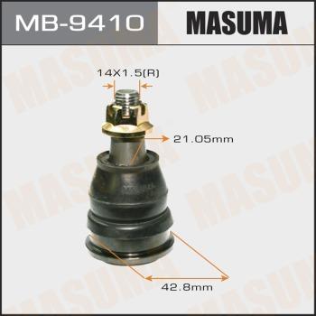 MASUMA MB-9410 - Шаровая опора, несущий / направляющий шарнир autospares.lv