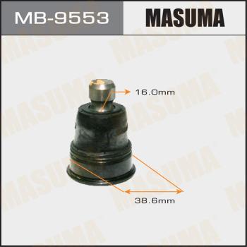 MASUMA MB-9553 - Шаровая опора, несущий / направляющий шарнир autospares.lv