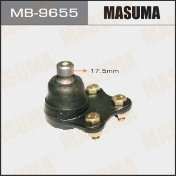 MASUMA MB-9655 - Шаровая опора, несущий / направляющий шарнир autospares.lv