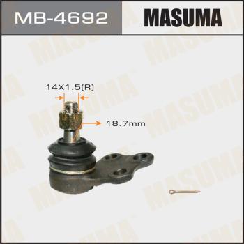 MASUMA MB-4692 - Шаровая опора, несущий / направляющий шарнир autospares.lv