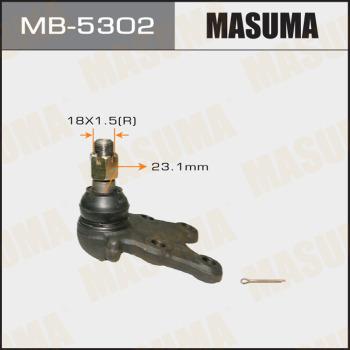 MASUMA MB-5302 - Шаровая опора, несущий / направляющий шарнир autospares.lv