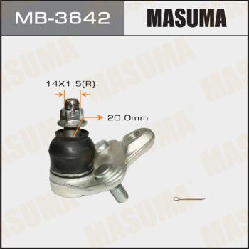 MASUMA MB3642 - Шаровая опора, несущий / направляющий шарнир autospares.lv