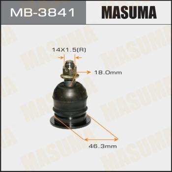 MASUMA MB-3841 - Шаровая опора, несущий / направляющий шарнир autospares.lv