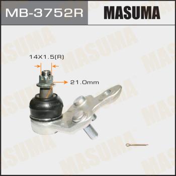 MASUMA MB3752R - Шаровая опора, несущий / направляющий шарнир autospares.lv