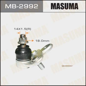 MASUMA MB2992 - Шаровая опора, несущий / направляющий шарнир autospares.lv