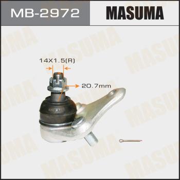 MASUMA MB-2972 - Шаровая опора, несущий / направляющий шарнир autospares.lv