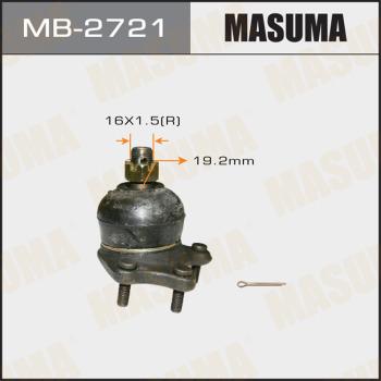 MASUMA MB-2721 - Шаровая опора, несущий / направляющий шарнир autospares.lv