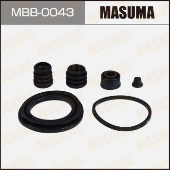 MASUMA MBB-0043 - Ремкомплект, тормозной суппорт autospares.lv