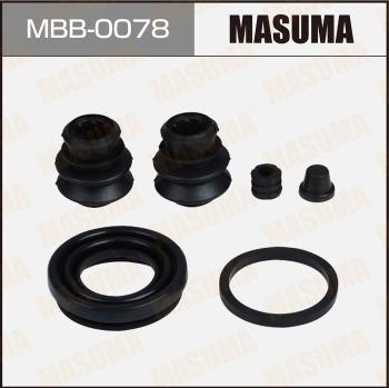 MASUMA MBB-0078 - Ремкомплект, тормозной суппорт autospares.lv