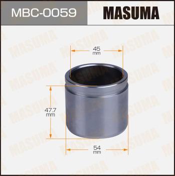 MASUMA MBC-0059 - Поршень, корпус скобы тормоза autospares.lv