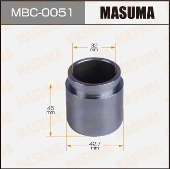 MASUMA MBC-0051 - Поршень, корпус скобы тормоза autospares.lv