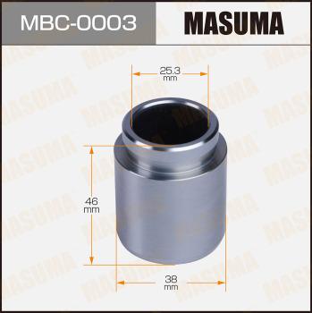 MASUMA MBC-0003 - Поршень, корпус скобы тормоза autospares.lv