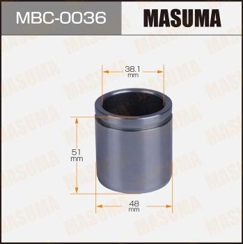 MASUMA MBC-0036 - Поршень, корпус скобы тормоза autospares.lv