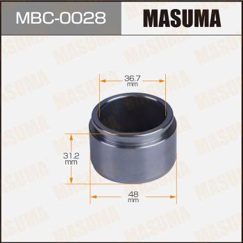 MASUMA MBC-0028 - Поршень, корпус скобы тормоза autospares.lv