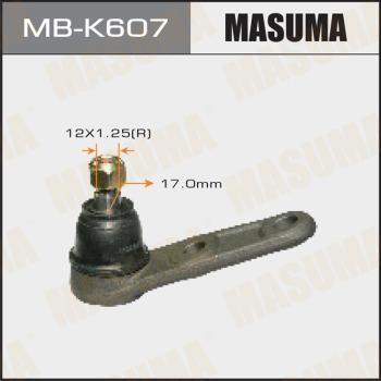 MASUMA MB-K607 - Шаровая опора, несущий / направляющий шарнир autospares.lv