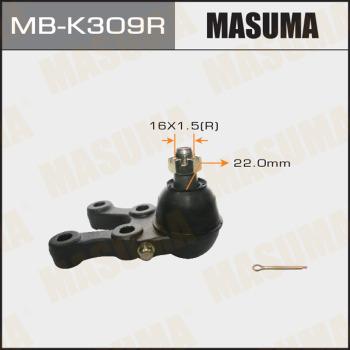 MASUMA MB-K309R - Шаровая опора, несущий / направляющий шарнир autospares.lv