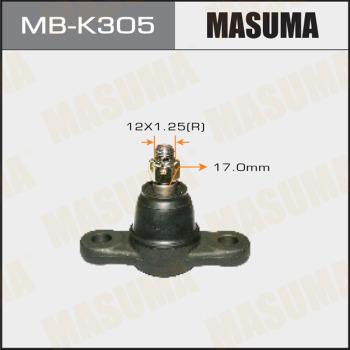 MASUMA MB-K305 - Шаровая опора, несущий / направляющий шарнир autospares.lv