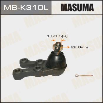 MASUMA MB-K310L - Шаровая опора, несущий / направляющий шарнир autospares.lv