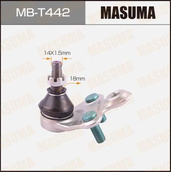 MASUMA MB-T442 - Шаровая опора, несущий / направляющий шарнир autospares.lv