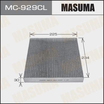 MASUMA MC-929CL - Фильтр воздуха в салоне autospares.lv