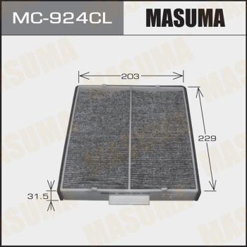 MASUMA MC-924CL - Фильтр воздуха в салоне autospares.lv