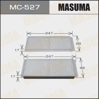 MASUMA MC-527 - Фильтр воздуха в салоне autospares.lv