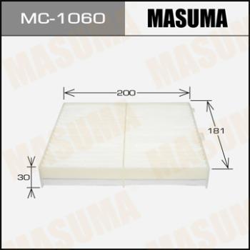 MASUMA MC-1060 - Фильтр воздуха в салоне autospares.lv