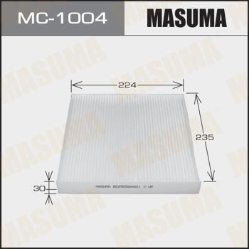 MASUMA MC-1004 - Фильтр воздуха в салоне autospares.lv