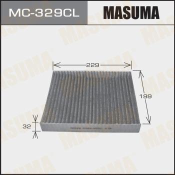 MASUMA MC-329CL - Фильтр воздуха в салоне autospares.lv