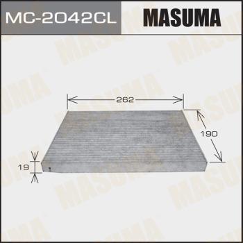 MASUMA MC-2042CL - Фильтр воздуха в салоне autospares.lv