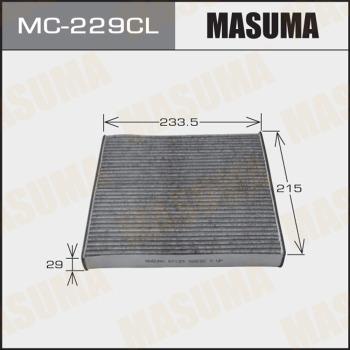 MASUMA MC-229CL - Фильтр воздуха в салоне autospares.lv