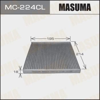 MASUMA MC-224CL - Фильтр воздуха в салоне autospares.lv