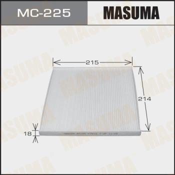 MASUMA MC-225 - Фильтр воздуха в салоне autospares.lv