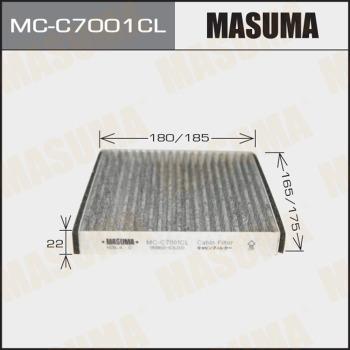 MASUMA MC-C7001CL - Фильтр воздуха в салоне autospares.lv