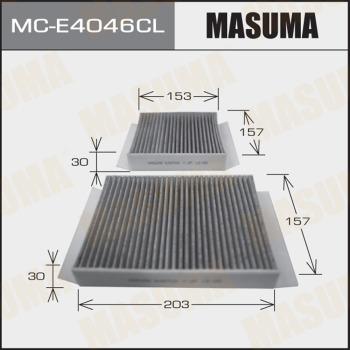 MASUMA MC-E4046CL - Фильтр воздуха в салоне autospares.lv