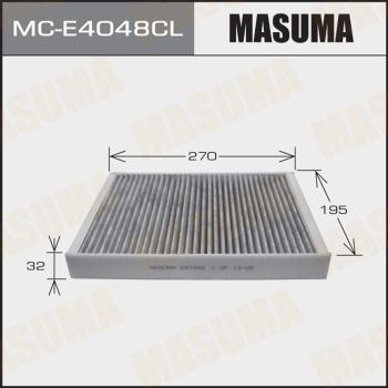 MASUMA MC-E4048CL - Фильтр воздуха в салоне autospares.lv