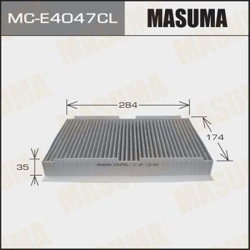 MASUMA MC-E4047CL - Фильтр воздуха в салоне autospares.lv