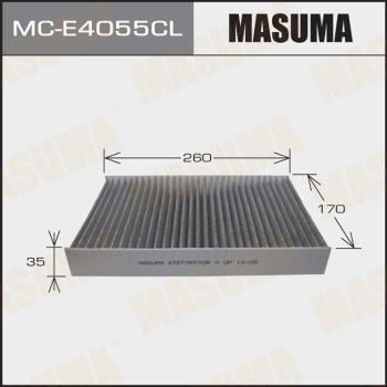 MASUMA MC-E4055CL - Фильтр воздуха в салоне autospares.lv