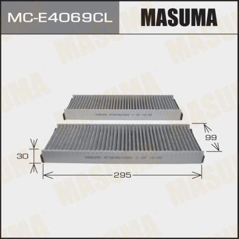 MASUMA MC-E4069CL - Фильтр воздуха в салоне autospares.lv