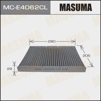 MASUMA MC-E4062CL - Фильтр воздуха в салоне autospares.lv