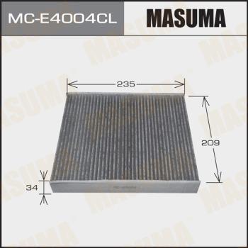 MASUMA MC-E4004CL - Фильтр воздуха в салоне autospares.lv