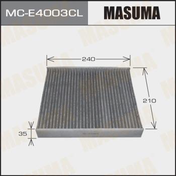 MASUMA MC-E4003CL - Фильтр воздуха в салоне autospares.lv