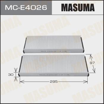 MASUMA MC-E4026 - Фильтр воздуха в салоне autospares.lv