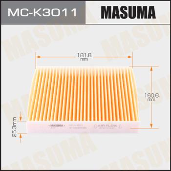 MASUMA MC-K3011 - Фильтр воздуха в салоне autospares.lv