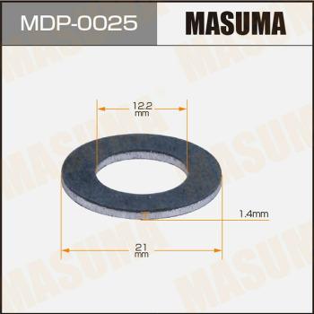 MASUMA MDP-0025 - Уплотнительное кольцо, резьбовая пробка маслосливного отверстия autospares.lv
