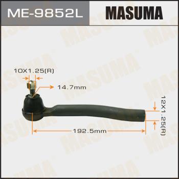 MASUMA ME-9852L - Наконечник рулевой тяги, шарнир autospares.lv