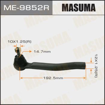 MASUMA ME-9852R - Наконечник рулевой тяги, шарнир autospares.lv